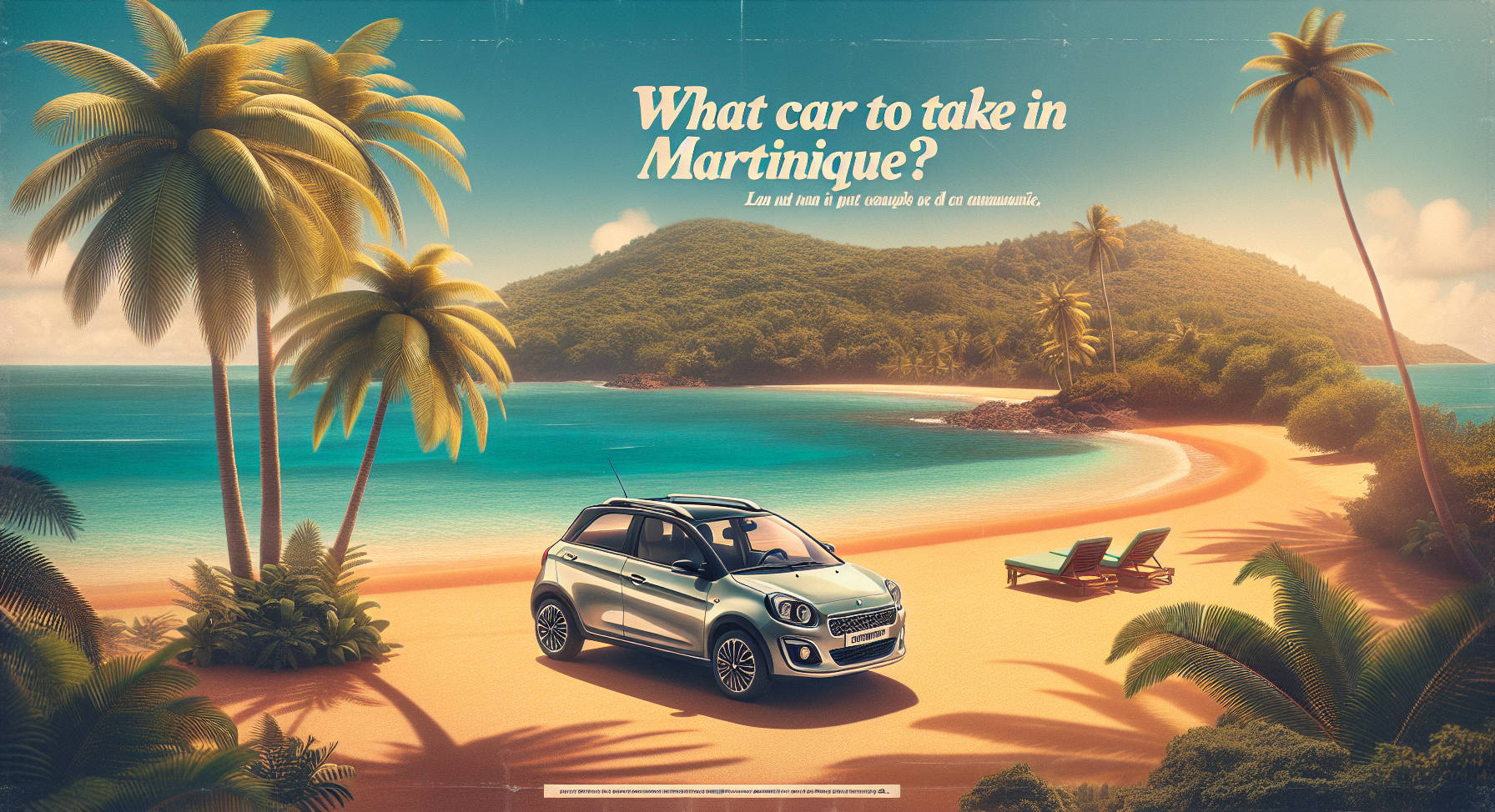 Voiture citadine et compacte à louer en Martinique