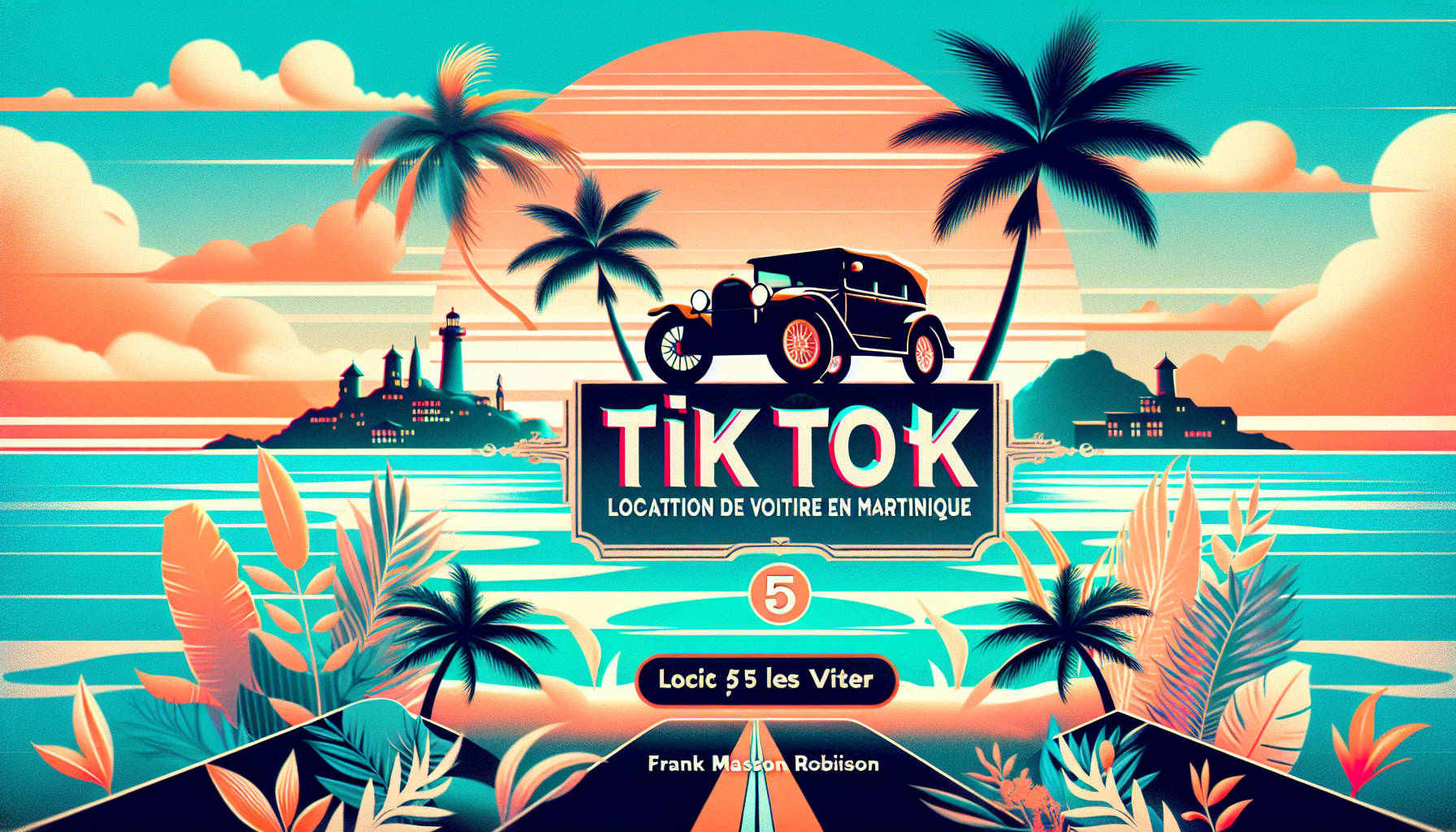 Top 5 des vidéos TikTok : Loction voiture Martinique